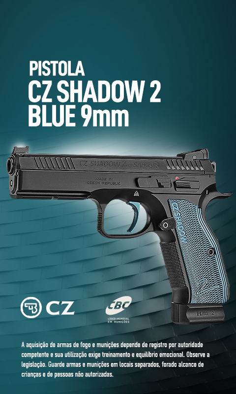 Pistola CZ Shadow 2 Blue 9mm
