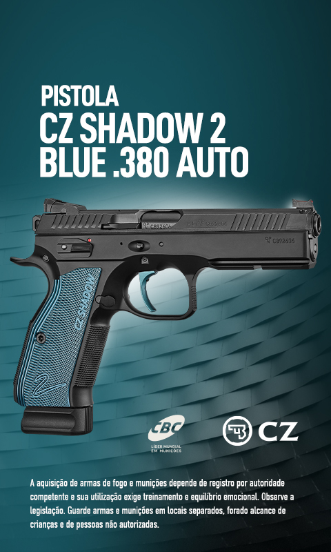 Pistola CZ Shadow 2 Blue .380 AUTO